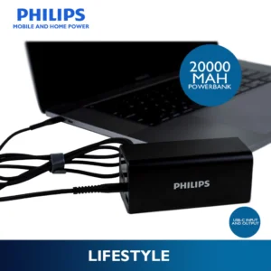 Philips DLP5721 20000mAh Digital Display PD65W+22.5W Power Bank