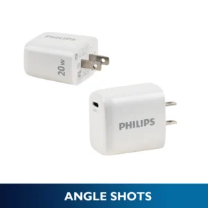 Philips PD 20W USB C Charger Fast Charger for iPhone 16 Pro Max, 15/14/13 Series, Galaxy and More