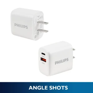 Philips 20W USB C Fast Wall Charger, iPhone Charger, USB C Charger for iPhone 16/15/14/13 and more