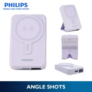 Philips 10000mAh 15watts Wireless Magnetic Powerbank Strong Magnet Force Ultra Fast Charging