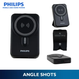 Philips 10000mAh 15watts Wireless Magnetic Powerbank Strong Magnet Force Ultra Fast Charging