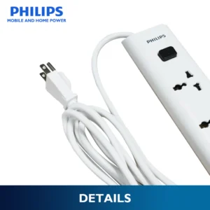 Philips 4 Universal Power Outlet 3 Meters Extension