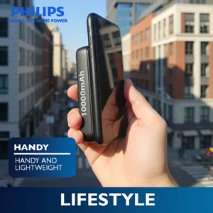 Philips 10000mAh 15W Magnetic Wireless Powerbank Qi2 USB-C to C Fast Charging Portable Wireless Char