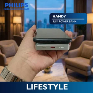 Philips 15W Magnetic Wireless Power Bank PD 20W 10000mAh Fast Charging Type C w/ Magnetic Ring Fast