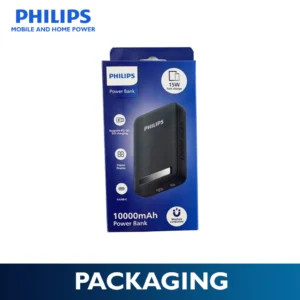 Philips 10000mAh 15W Magnetic Wireless Powerbank Qi2 USB-C to C Fast Charging Portable Wireless Char